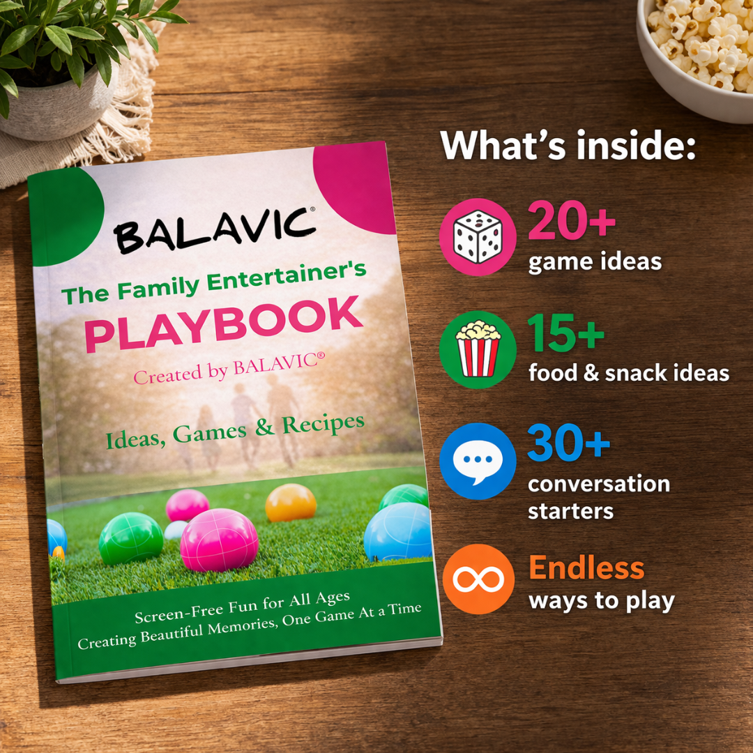 BALAVIC® Summer Bundle — Bocce Set + Playbook + Digital Bonuses
